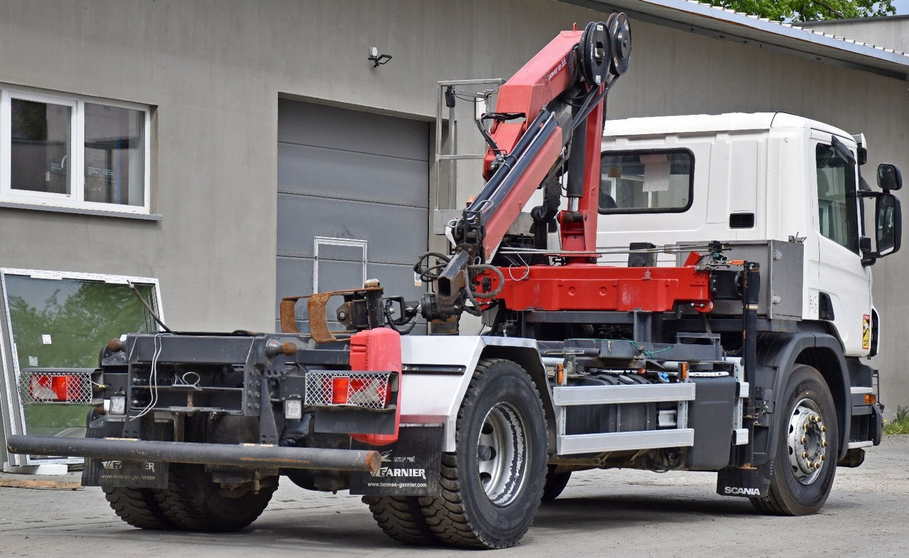 Cab chassis truck, Crane truck Scania P 250 * HMF 635 K2 + FUNK * TOPZUSTAND: picture 6