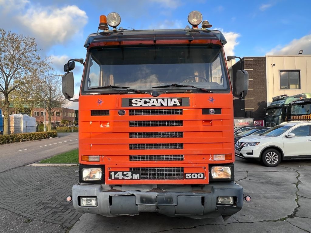 Crane truck, Dropside/ Flatbed truck Scania R143-500 V8 6X4 + PM 32024 CRANE Bj 2000 - MANUA: picture 13