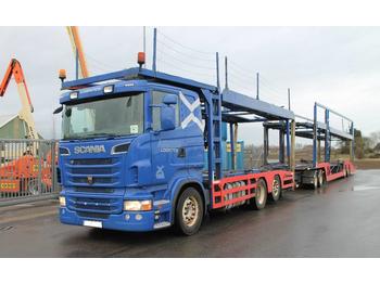 Autotransporter truck Scania R500LB6X2HLB Export: picture 1