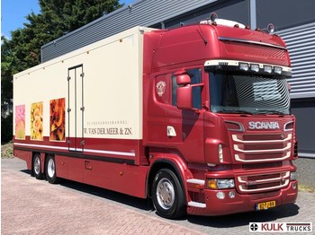 Isothermal truck Scania R 500 6x2/4 / CONCOURSTAAT Bloemen verkoop / King of the Road: picture 1