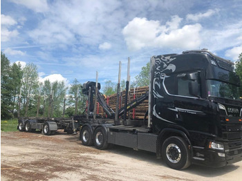 Timber truck SCANIA S 650