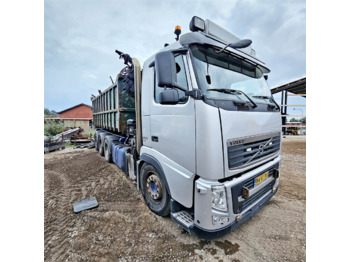 Dropside/ Flatbed truck, Crane truck Volvo FH12 460: picture 5