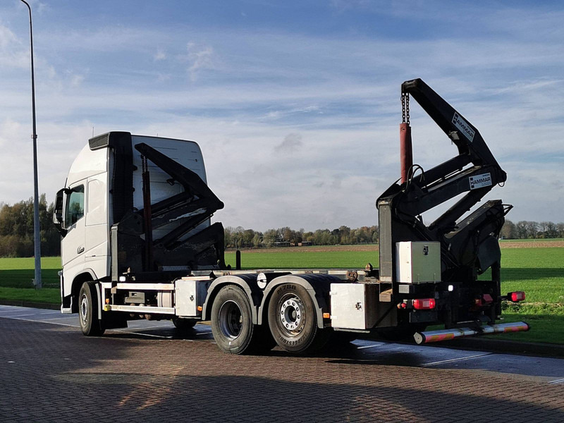 Container transporter/ Swap body truck, Crane truck Volvo FH 460 hammar side loader: picture 7