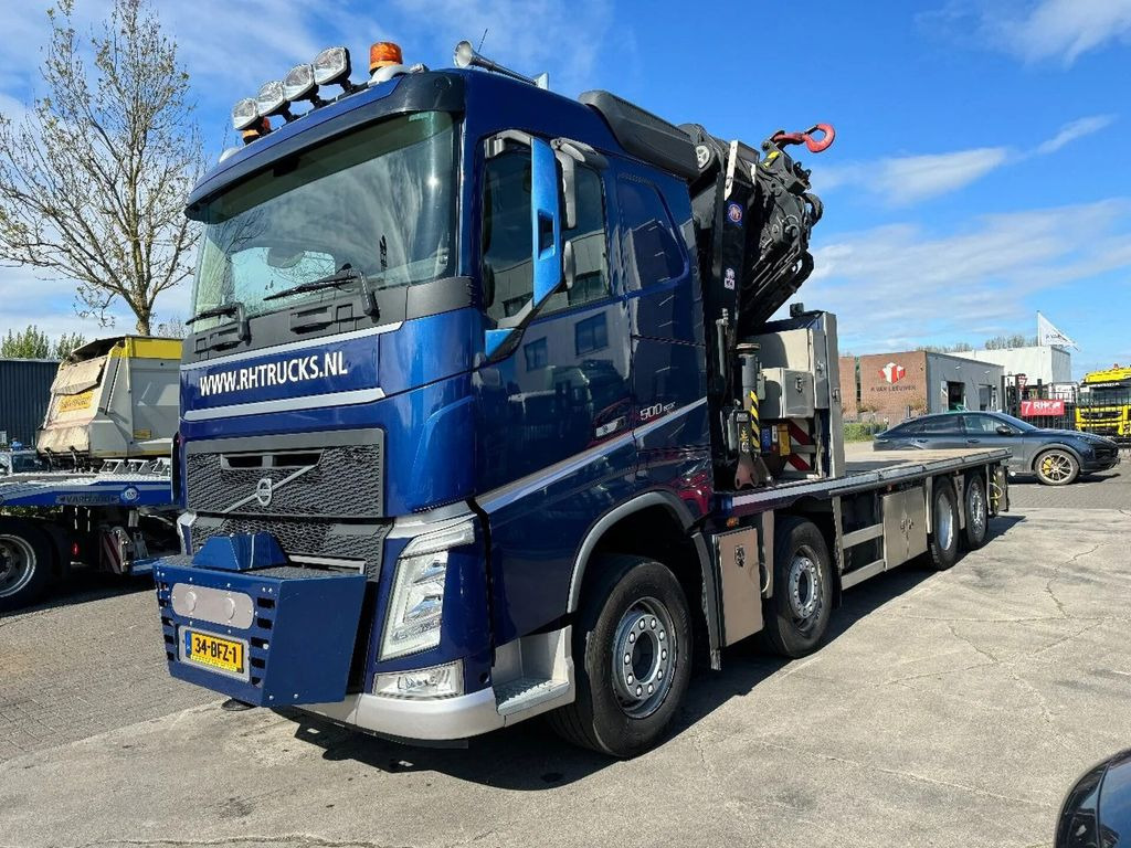 Crane truck Volvo FH 500 8X2 EURO 6 + HMF 8520-O-K6 + REMOTE CONTR: picture 11
