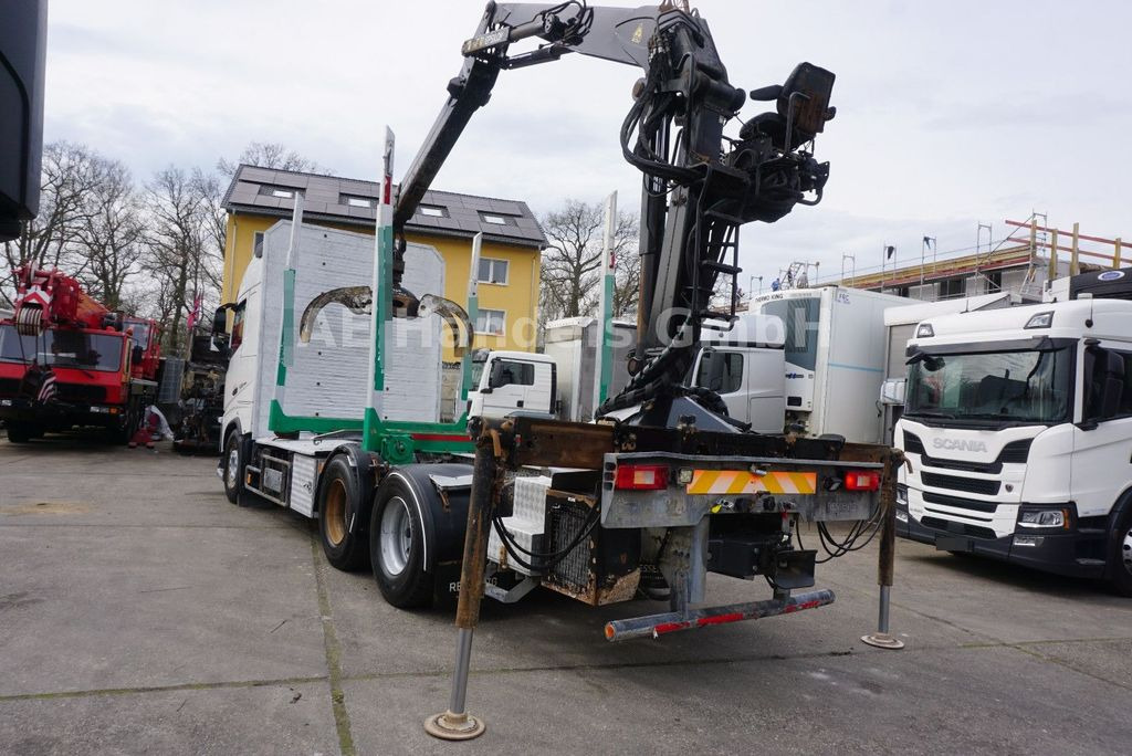 Timber truck, Crane truck Volvo FH 500 Globe LL 6x4 Palfinger M100Z96 *VEB+/AHK: picture 6
