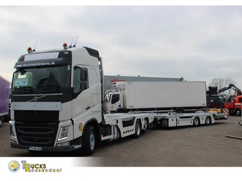 Autotransporter truck Volvo FH 500 XL + 6X2 + COMPLETE SET + Truck / Machine Carrier: picture 1