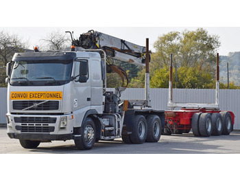 Timber truck, Crane truck Volvo FH 520 * EPSILON E260L83 * Anhänger /6x4: picture 3