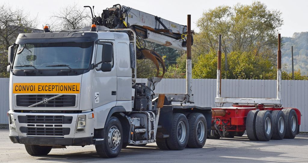 Timber truck, Crane truck Volvo FH 520 * EPSILON E260L83 * Anhänger /6x4: picture 3