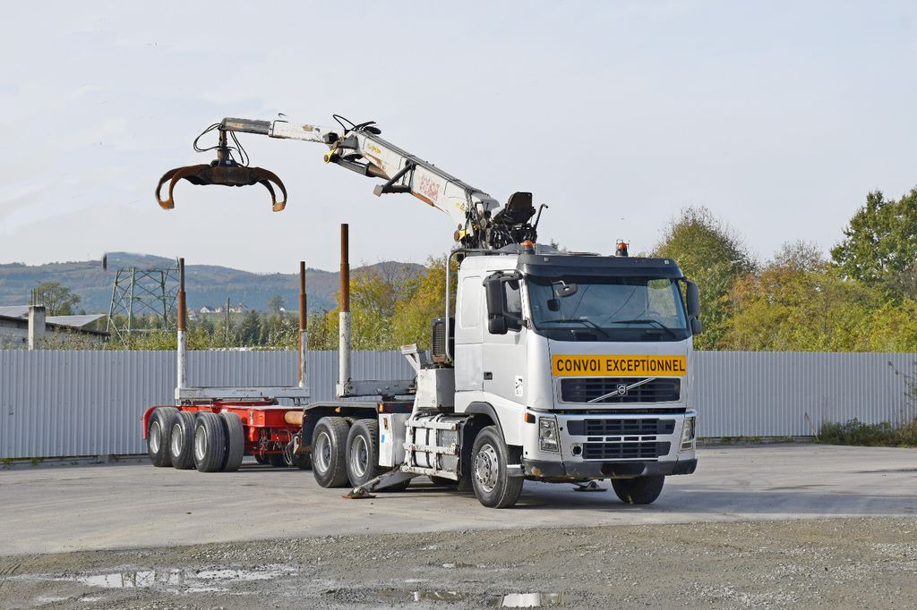 Timber truck, Crane truck Volvo FH 520 * EPSILON E260L83 * Anhänger /6x4: picture 2