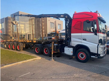Timber truck, Crane truck Volvo FH 540 6X4 EURO 6 + EPSILON S260Z96 + TRAILER 4: picture 2