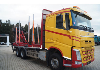 Timber truck, Crane truck Volvo FH 540 Holztrans. mit Penz 12Z9 Holzkran: picture 2