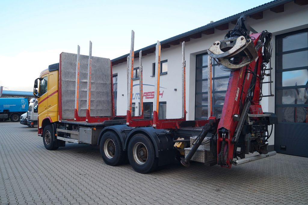 Timber truck, Crane truck Volvo FH 540 Holztrans. mit Penz 12Z9 Holzkran: picture 8