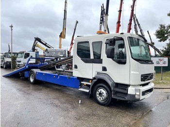 Autotransporter truck Volvo FL 240 6 SEATER - RECOVERY TRUCK / ABSCHLEPPER / DEPANNEUSE - SLIDING PLATFORM / SCHIEBE-PLATEAU - REMOTE CONTROL / FUNK - WINCH: picture 1