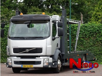 Autotransporter truck Volvo FL 280 AUTOTRANSPORTER 3-CARS TIJHOF: picture 1