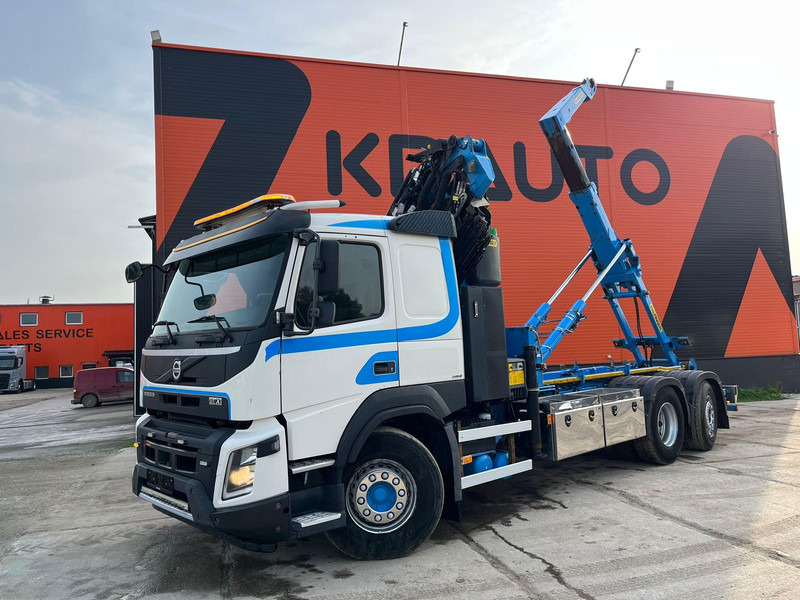 Hook lift truck, Crane truck Volvo FMX 410 6x2*4 PK27002 + JIB / PALFINGER 17 ton L=5085 mm: picture 16