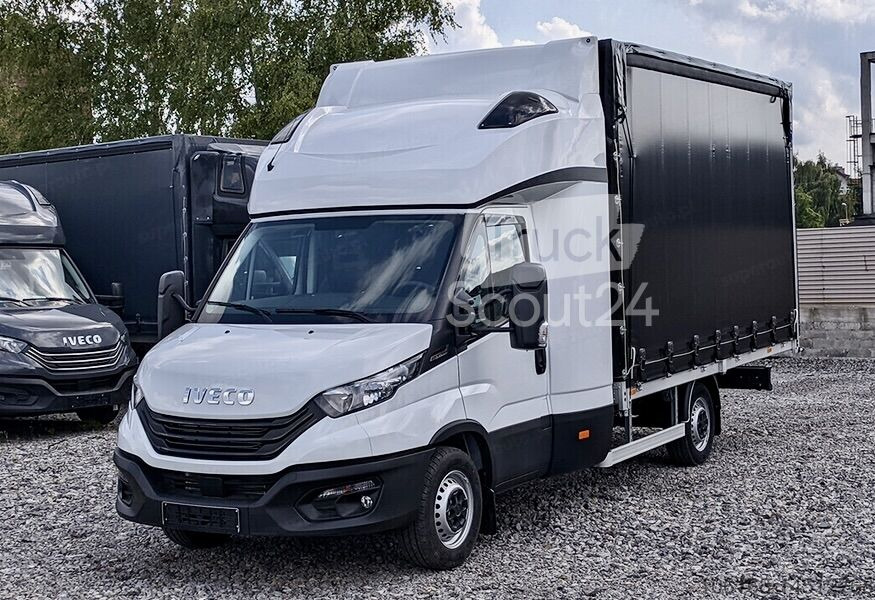 New Curtain side van Iveco Daily 35S18 Backsleeper 10 EP Hi Matic: picture 2
