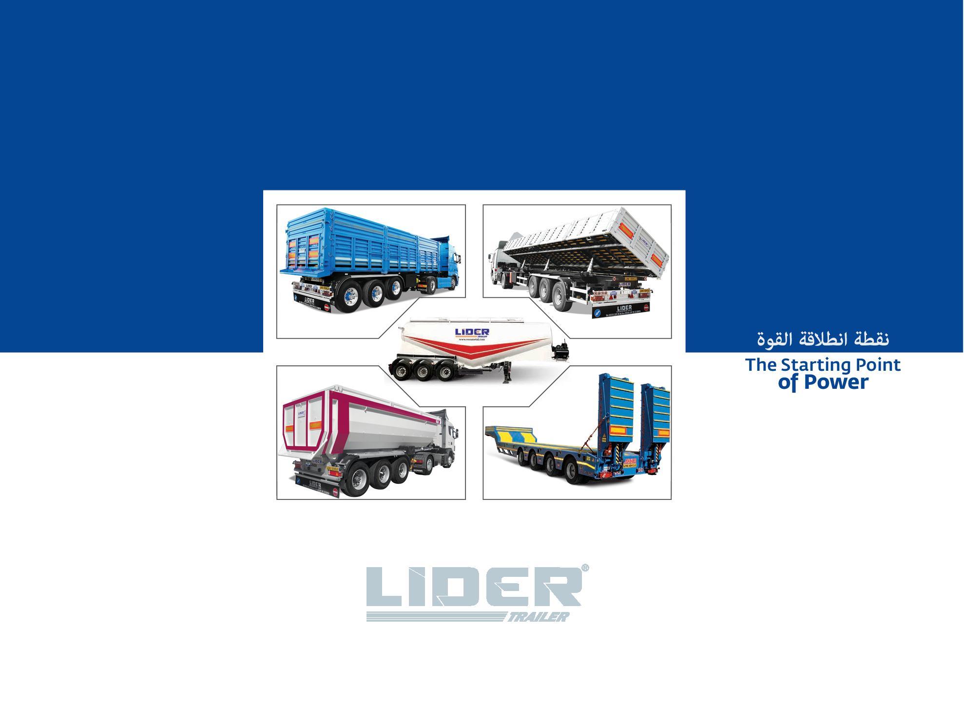 LIDER LOWBED ARACUSTU EKIPMANLARI INSAAT SANAYI - Semi-trailers - 4-axle, loader crane undefined: picture 1
