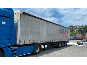 Curtainsider semi-trailer Schmitz Cargobull S01 Pritsche Plane Edscha Liftachse: picture 2