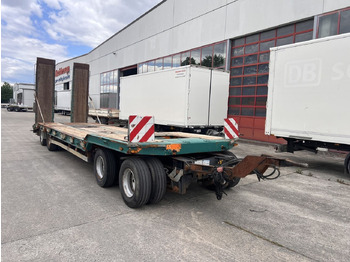 Low loader trailer Humbaur  4 Achs Tiefladeranhänger, kein Müller Mitteltal: picture 4