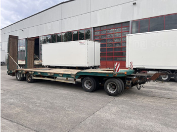 Low loader trailer Humbaur  4 Achs Tiefladeranhänger, kein Müller Mitteltal: picture 2