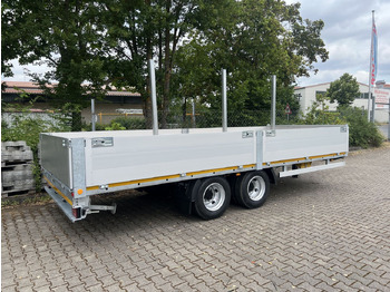 Low loader trailer Möslein  14,4 t Tandem- Pritschenanhänger- Tieflader: picture 3
