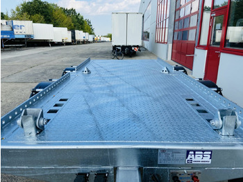 Dropside/ Flatbed trailer Möslein  14 t GG Tandem- Muldenanhänger: picture 4