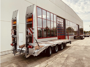 Low loader trailer Möslein  31 t GG Tridem- Tieflader 3 Achs, gelenktNeufah: picture 5