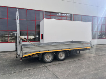 Low loader trailer Möslein  Tandemtieflader, Breite Rampen, Wenig Benutzt: picture 2