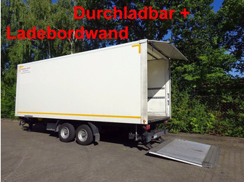 Closed box trailer