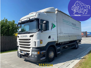 Curtainsider truck SCANIA R 410