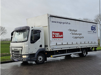 Curtainsider truck DAF LF 210 7.49T AIRCO LIFT: picture 2