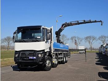 Dropside/ Flatbed truck, Crane truck Renault C 430 HIAB 228ES5: picture 2