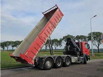 Tipper, Crane truck Scania G400 HIAB 211EP-3 DUO: picture 3