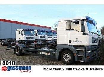 Container transporter/ Swap body truck MAN TGA 18.350