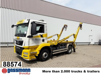 Skip loader truck MAN TGM 15.250