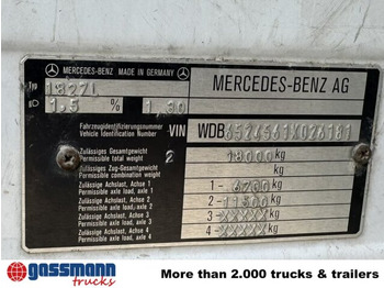 Dropside/ Flatbed truck Mercedes-Benz SK 1827L 4x2: picture 5 Dropside/ Flatbed truck Mercedes-Benz SK 1827L 4x2: picture 5