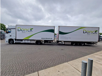 Box truck Mercedes-Benz Actros 1942 4x2 - Box with Loadlift - Full air + Pacton Trailer Loadlift - Heating system: picture 4