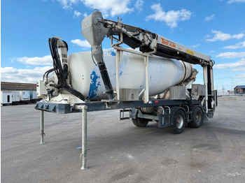 Concrete mixer semi-trailer De Buf BM 12-36-2SPR w/ Belt Theam TSR15 / Beton: picture 2
