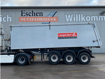 Tipper semi-trailer Langendorf SKA 24/30 |ALU 34m³*Getreide*Luft-Lift*BPW*Plane: picture 2