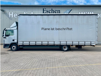 Curtainsider truck MAN TGL 8.220 I Pritsche Plane*Klima*2Tank*Automatik: picture 2