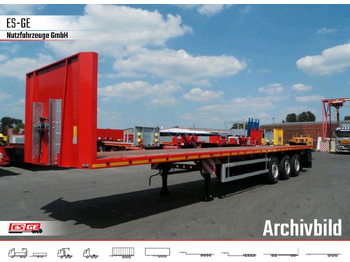 Dropside/ Flatbed semi-trailer ES-GE
