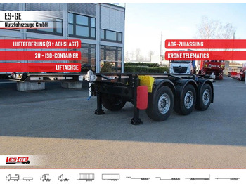 Container transporter/ Swap body semi-trailer KRONE