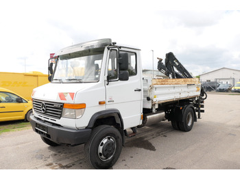 Tipper van MERCEDES-BENZ Vario 816D mit Ladekran 3 Sitzer Standheizung HI: picture 5