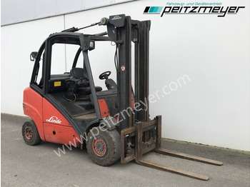 LPG forklift LINDE Gabelstapler H 35 T Gas + Seitenschieber: picture 2