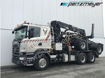 Timber truck SCANIA R 580