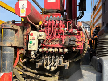 Dropside/ Flatbed truck, Crane truck MAN TG-M 18.280 4x4 Pritsche Kran Singelreifen Funkfernbedienung: picture 5