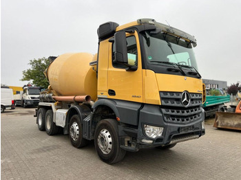Concrete mixer truck Mercedes-Benz Arocs 3240 B 8x4 Betonmischer Deutsch Top Liebhe: picture 2