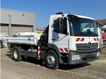 Mercedes-Benz Atego 1224 K 2-Achs Kipper Kran Hiab +Greiferst.  on lease Mercedes-Benz Atego 1224 K 2-Achs Kipper Kran Hiab +Greiferst.: picture 2