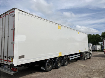 Closed box semi-trailer EKERI BOX OPENSIDE - TARP ROOF - HUCKEPACK: picture 3