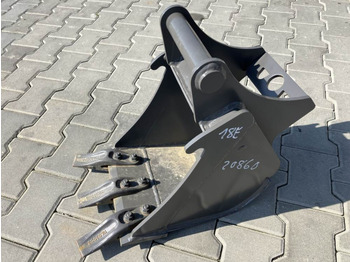 Backhoe loader Volvo Tieflöffel mit Zähnen: picture 3